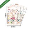 ZEDEV Tea Party Bingo Game, Party Games with 24 Players, Family Activities, Bingo Cards for Party Supplies, Party Favors Gifts for Young Adults - tea04 view 2