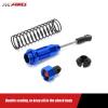 RCAWD Shock Absorber for 1/10 LAEGENDARY Upgrades, 80mm Aluminum Parts, Front & Rear RC Shocks Damper 6pcs Blue view 2