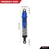 RCAWD Shock Absorber for 1/10 LAEGENDARY Upgrades, 80mm Aluminum Parts, Front & Rear RC Shocks Damper 6pcs Blue view 3