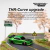 FLYCOLOR Turbo Racing 1:76 Scale Drift RC Car with Gyro Mini Full Proportional RTR 2.4GHZ Remote Control with 2 Replaceable Body Shell (C64-Green) view 2