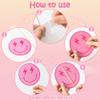 AellasNervalt 30Pcs Preppy Y2k Hot Pink Party Centerpieces Smile Face Star Lightning Lips Centerpiece Sticks Table Toppers for Teen Girl Birthday Bachelorette Early 2000s Theme Party Photo Booth Props view 4