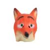 SandT Collection Red Fox Animal Head Latex Mask Dress Up Halloween Costume Party Mask Cosplay view 1