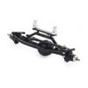 CNC Aluminum Alloy Complete Front Axle for 1/10 RC Crawler RC4WD Ge-Lande II TF2 D110 Yo-ta II Axles (Black) view 1