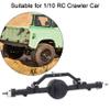 AMK CNC Aluminum Alloy Complete Rear Axle for 1/10 RC Crawler RC4WD Ge-Lande II TF2 D110 Yo-ta II Axles (Black) view 2