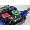GPM for TRAXXAS 1/8 4WD Sledge Monster TRUCK-95076-4 Aluminum Alloy Motor Radiator with Imported Fan (Super Wind) view 2