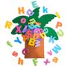 CHEFAN Tree and Letter Props from The Childhood Favorite Book, Felt Numbers and Letters view 1