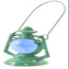 Melody Jane Dolls Houses Dollhouse Green Oil Lamp Lantern Miniature Ornamental Accessory 1:12 Scale view 2