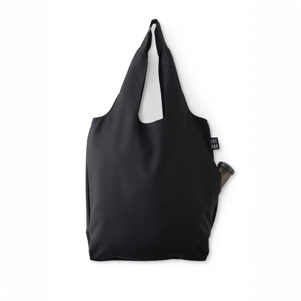 One Duo Designer Stroller Tote Diaper Bag, Black