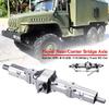 for WPL 1/16 B16 B36 6WD Replace Upgrade Front/ Rear/ Bridge Axle Part Set Truck RC Car Parts Aluminum Alloy Durable ( Color : Silver ) view 4
