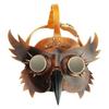 Dajingkj Plague Doctor Mask Steampunk PU Leather Long Nose Bird Beak Half Plague Mask Adjustable Scary Halloween Mask Costumes Props view 1