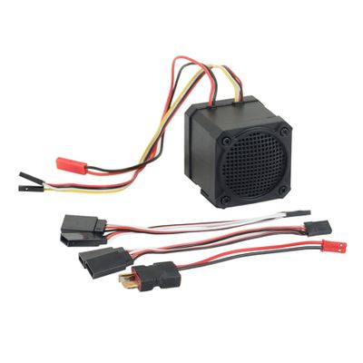 AMK RC Sound Kit 1 Set Engine Sound Simulator System for 1/10 1/8 Crawler Drift Truck Motorcycles Boat 144001 WPL D12 Sak-ura D5 SCX10 TRX4 (Single Channel)