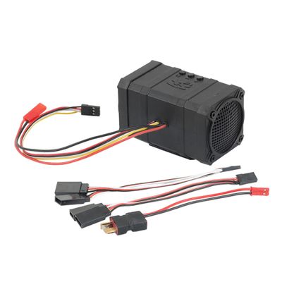 AMK RC Sound Kit 1 Set Engine Sound Simulator System for 1/10 1/8 Crawler Drift Truck Motorcycles Boat 144001 WPL D12 Sak-ura D5 SCX10 TRX4 (Two Channel)