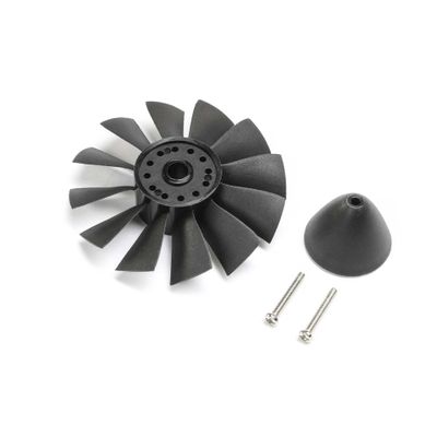 E-flite 50mm 12-Blade Rotor with Spinner Habu SS 50mm EDF EFL02355 Replacement Airplane Parts