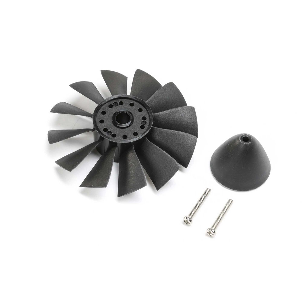 E-flite 50mm 12-Blade Rotor with Spinner Habu SS 50mm EDF EFL02355 Replacement Airplane Parts