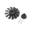 E-flite 50mm 12-Blade Rotor with Spinner Habu SS 50mm EDF EFL02355 Replacement Airplane Parts view 1