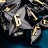 ARUOHHA DND Metal Dice Set Black Leaf Gold Numbers Design Polyhedral Dice with Box, 7PCS D and D Dice RPG Role Playing Games D20 D12 D10 D8 D6 view 4