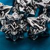 ARUOHHA DND Metal Dice Set Leaf Design Polyhedral Dice with Box, 7PCS D and D Dice RPG Role Playing Games D20 D12 D10 D8 D6 view 2