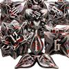 ARUOHHA DND Metal Dice Set Blood Leaf Design Polyhedral Dice with Box, 7PCS D and D Dice RPG Role Playing Games D20 D12 D10 D8 D6 D4  view 1
