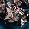 ARUOHHA DND Metal Dice Set Blood Leaf Design Polyhedral Dice with Box, 7PCS D and D Dice RPG Role Playing Games D20 D12 D10 D8 D6 D4  view 4