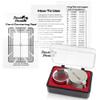 Passive Paradise Card Grading Centering Tool Set for Pokemon - Magnifying Tool & Cleaning Cloth Included - Trading Card Submission Pre-Inspection Kit view 1