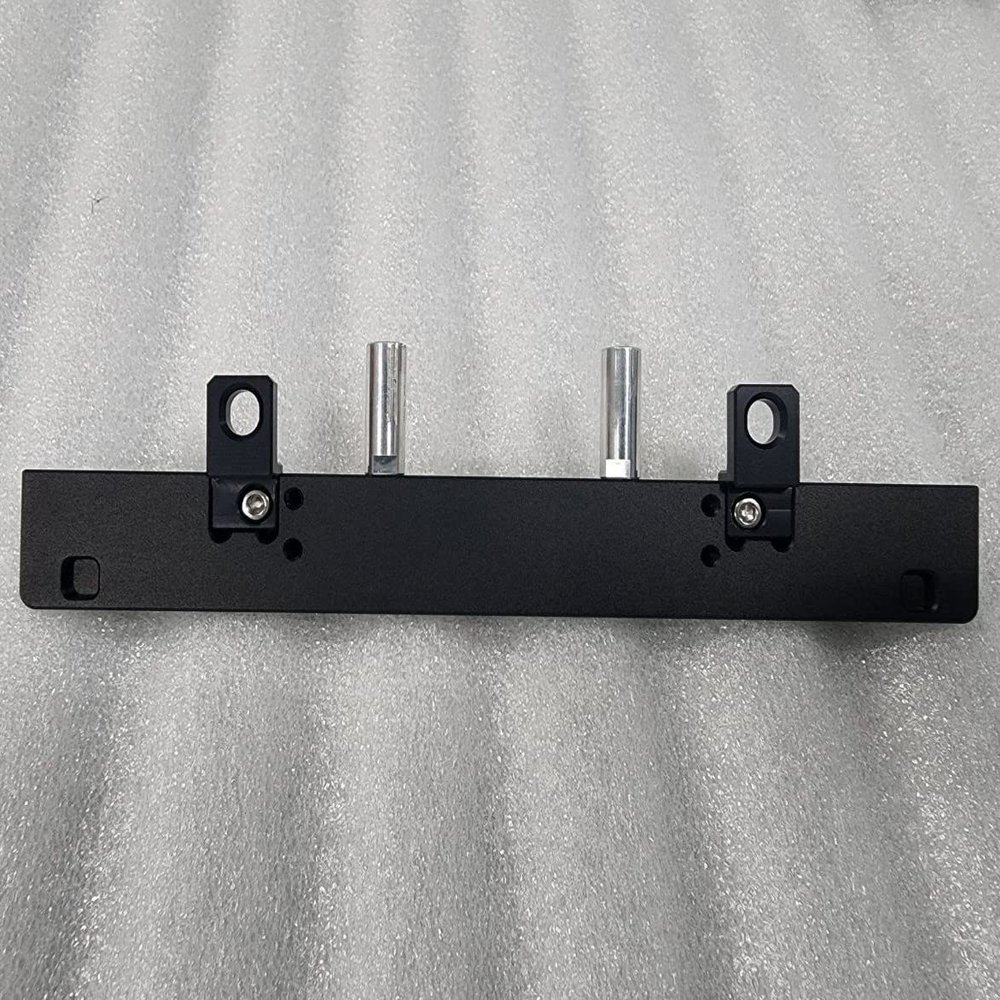 H-TECH RC CNC Aluminum Metal Rear Bumper Compatible for Vanquish VS4-10 Phoenix 1/10 Accessories, Black