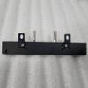H-TECH RC CNC Aluminum Metal Rear Bumper Compatible for Vanquish VS4-10 Phoenix 1/10 Accessories, Black view 1