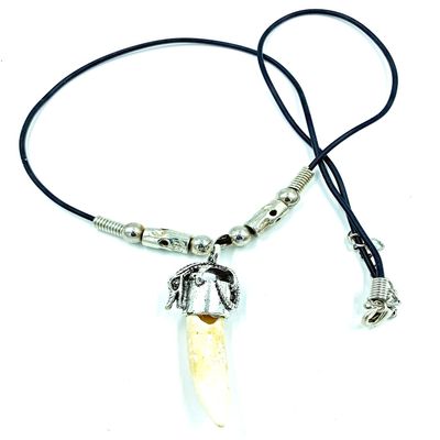 Alligator Tooth Necklace GT50 Gator New Orleans Louisiana Cajun Creole Voodoo Bayou Genuine