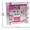 RBN Deluxe My Modern Kitchen Mini Playset Kit Battery Operated Kitchen Playset Refrigerator, Stove, Sink - Doll Size view 3