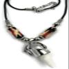 Alligator Tooth Necklace GT52 Gator New Orleans Louisiana Cajun Creole Voodoo Bayou Genuine view 2
