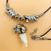 Alligator Tooth Necklace GT59 Gator New Orleans Louisiana Cajun Creole Voodoo Bayou Genuine view 3
