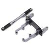 RC Car Servo Bracket,plplaaoo 1/10 Servo Stand Mount,RC Servo Stand Mount with Steering Link Rod,Servo Stand Mount Fit for Axial SCX10 II 90046 1/10 RC Car, axial scx10 ii servo mount rc car stan view 1
