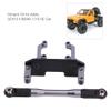 RC Car Servo Bracket,plplaaoo 1/10 Servo Stand Mount,RC Servo Stand Mount with Steering Link Rod,Servo Stand Mount Fit for Axial SCX10 II 90046 1/10 RC Car, axial scx10 ii servo mount rc car stan view 3