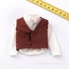 1/6 Scale Male Clothes,Men's Casual Clothes Coat Shirt Vest Pant Outfit Clothing for 12inch Action Figure Body view 3