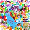 Dilycery 120 Pcs Party Favors Toy for Kids, Treasure Box Carnival Prizes for Classroom School Rewards, Christmas Stocking Stuffers, Goodie Bag Pinata Fillers Bulk Toys for Boys Girls view 1