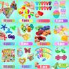 Dilycery 120 Pcs Party Favors Toy for Kids, Treasure Box Carnival Prizes for Classroom School Rewards, Christmas Stocking Stuffers, Goodie Bag Pinata Fillers Bulk Toys for Boys Girls view 2