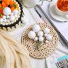 108 Pcs Balls Cake Topper DIY Cupcake Insert Foam Balloons for Cake Baking Wedding Anniversary Birthday Decoration(White,Multi Sizes) view 4