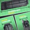 TORMEN Quick Reload Ultra Clip,12-Darts Magazines Compatible for Nerf Ultra Magazine (Black Transparent, 2PCS view 2