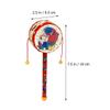 Kisangel Wooden Baby Rattle Drum Toy with Traditional Chinese Boy Design Handheld Musical Shaker for Infant Sensory Development and Hand Coordination 4 Pieces view 4