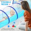 3pc Kids Play Tent with Play Tunnel and Ball Pit, Toddler Tent for Girls and Boys Indoor Playhouse, Gift Toys for Babies (Balls NOT Included) view 4