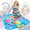 SUNLIN Dance Mat, Gifts Toys for Girls 3 4 5 6 7 8 Years Old, Frozen Theme Toys, Dance Pad with 7 Game Modes, 5 Challenge Levels, 9 Built-in Music, Birthday Gifts for Kids Ages 3-12 view 1