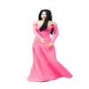 1/6 Scale Female Clothes, Girl Evening Dress Long Skirt Clothing for 12inch PH TBL JO Action Figure Body (Pink) view 1