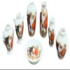 Dollhouse Vase & Plate Set Colonial Couple Design Ornaments 1:12 Accessory view 1