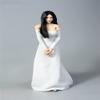 1/6 Scale Female Clothes, Girl Evening Dress Long Skirt Clothing for 12inch PH TBL JO Action Figure Body (White) view 4