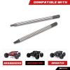 RCAWD Shock Shaft for 1/8 ARRMA Kraton 6S & Notorious 6S & Outcast 6S Upgrades, 4X62.5mm Parts for #AR330490, #ARAC8984 view 2