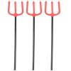 PRETYZOOM Halloween Cheering Trident Stick 3-Pack Durable Pe Devil Prop for Party Cosplay and Kids Toy 21.65 Inch view 1