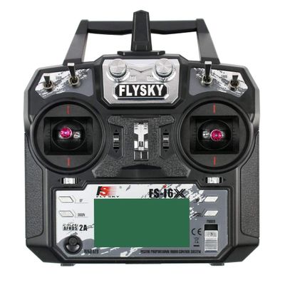 FS-i6X 10CH Transmitter 2-4G RX with i-Bus IA6B / IA10B / X6B Receiver for Drone (with IA6B RX)