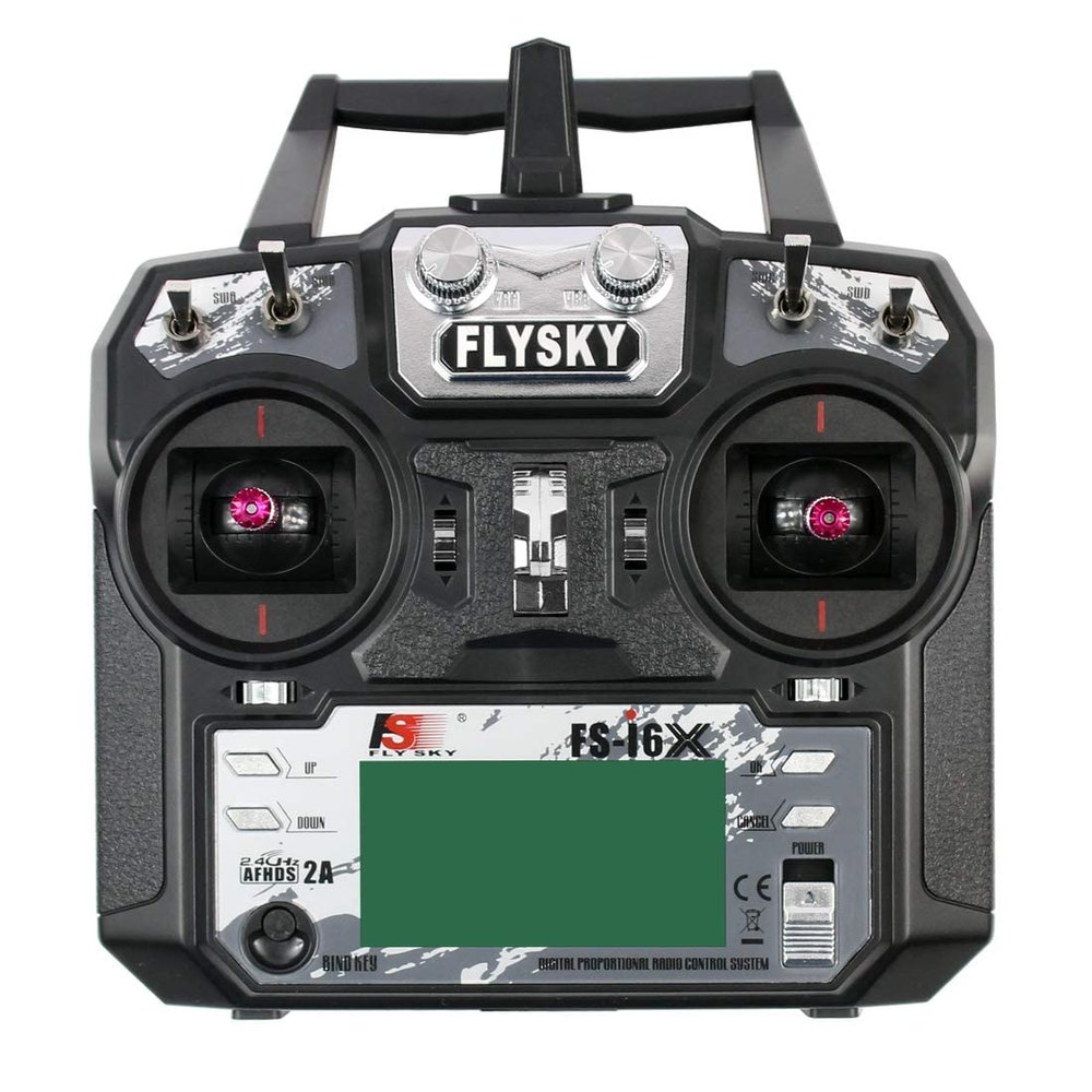 FS-i6X 10CH Transmitter 2-4G RX with i-Bus IA6B / IA10B / X6B Receiver for Drone (with IA6B RX)