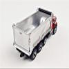 for Caterpillar International HX260 Tandem Truck with Pusher Axle in Red with Ox Bodies Stampede Dump Bed 1/50 DIECAST Truck Pre-Built Model view 2