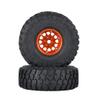 4pce 1/10 Climbing car RC car 1.9 inch Bead Lock Wheel wear-Resistant Rubber tire Universal cr tire for TRAXXAS TRX4 SCX10 EX86100 EX86190 AXIA RGT (red) view 3