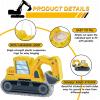 Lewtemi Digger Piatas for Birthday Party Construction Excavator Piata with Stick, Blindfold, Confetti for Adults Birthday Baby Shower Party Supplies view 4